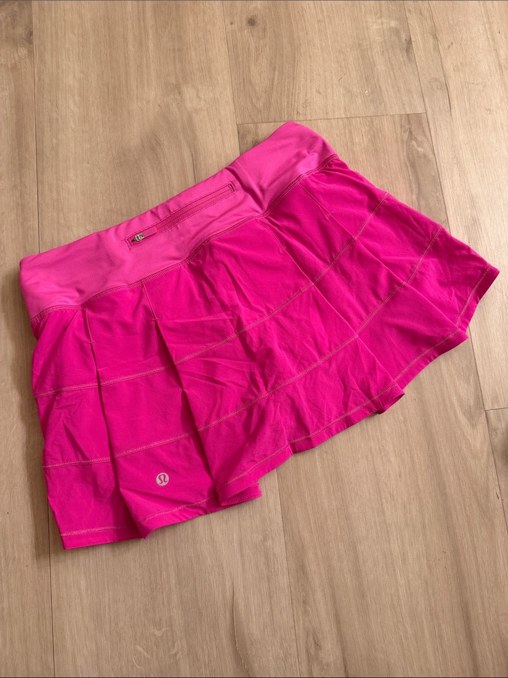 lululemon athletica Bright Pink Skater Tennis Skirt